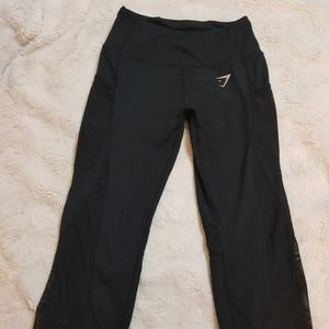 Gymshark Dry Moisture Mgmnt Mesh Black Cropped Cap